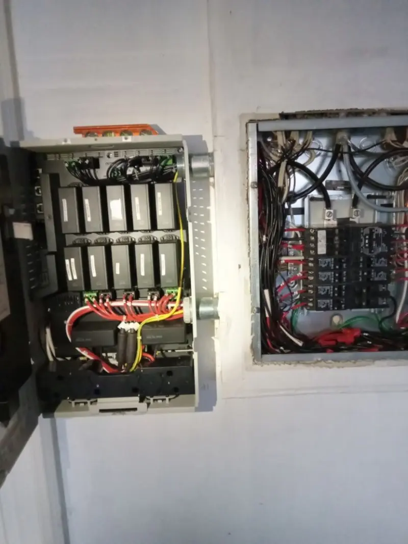 Electrical panel upgrade completed for Electrical Troubleshooting in Crosspointe
